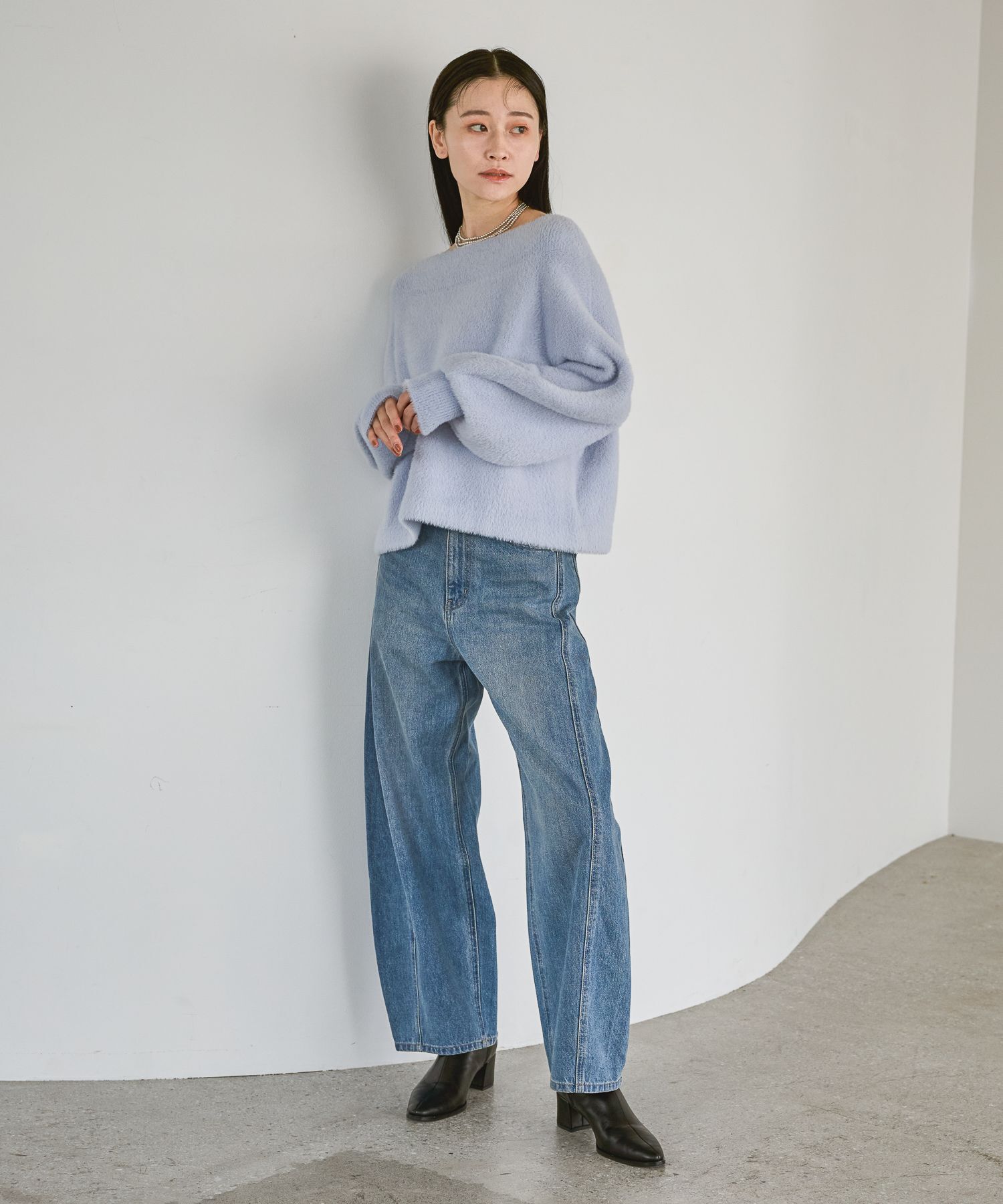 A part by 「ウォームニットシャギープルオーバー」|ニット・セーター|