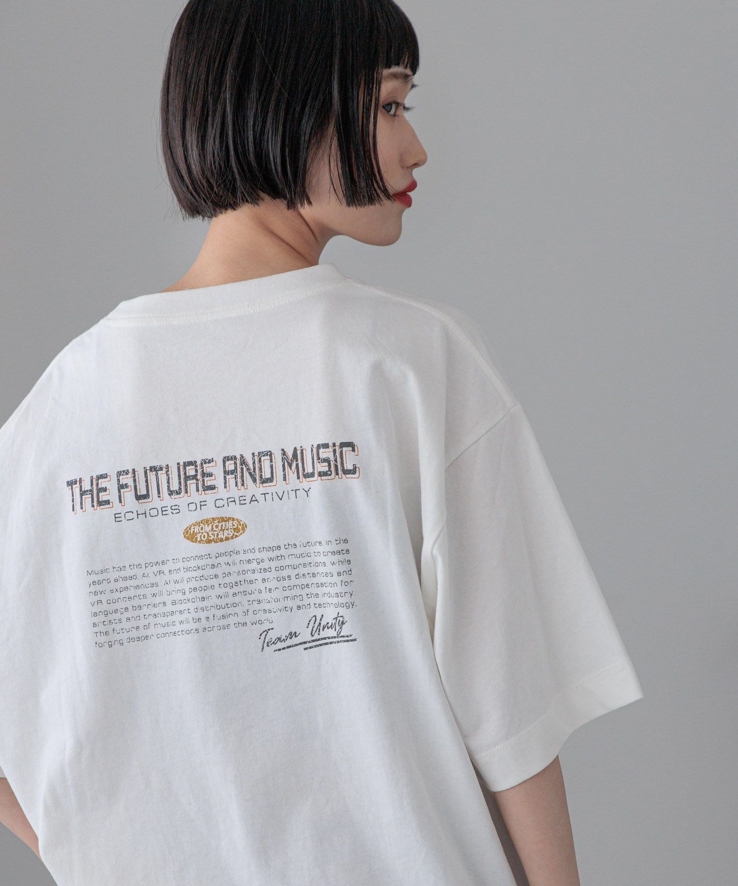 LOWRYS FARM「ＵＳＥＤバンＴＳＳ」|Tシャツ・カットソー|