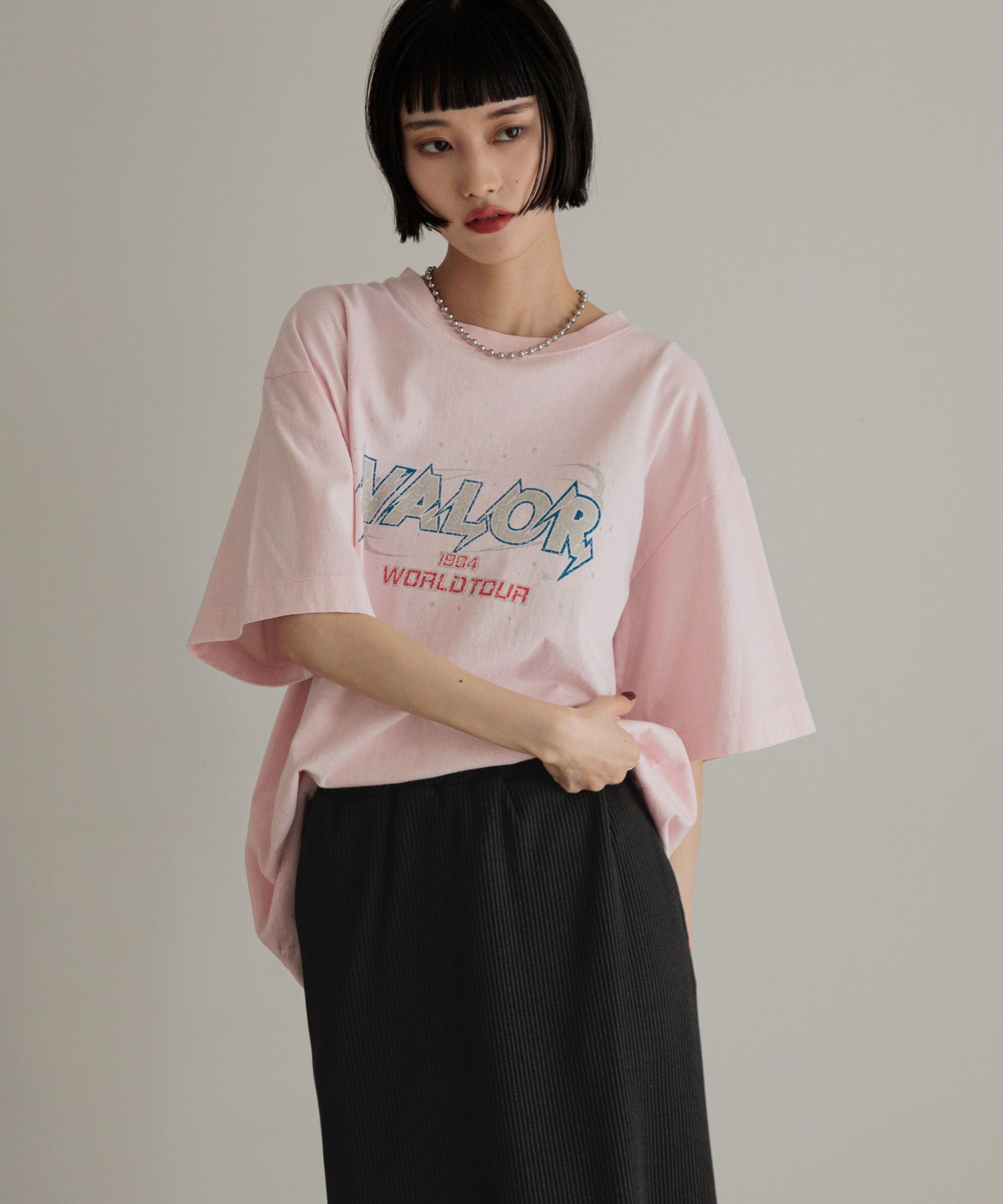 LOWRYS FARM「ＵＳＥＤバンＴＳＳ」|Tシャツ・カットソー|