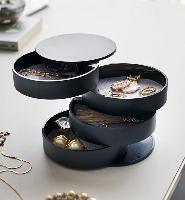 collex「【tower】 アクセサリートレー4段 回転式」|その他|