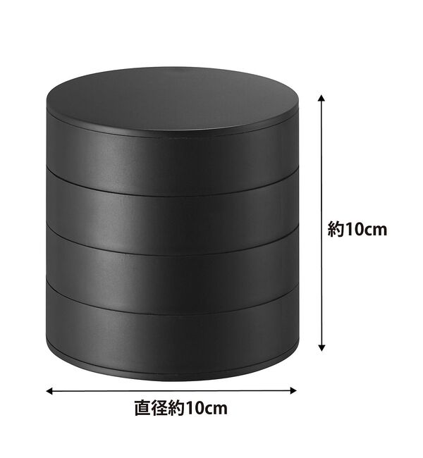 collex「【tower】 アクセサリートレー4段 回転式」|その他|