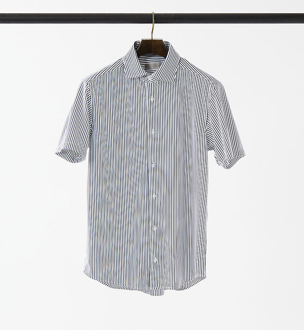 ABAHOUSE「【Comfeel】吸汗速乾 半袖 シャツ」|シャツ・ブラウス|