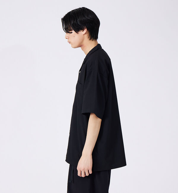 ABAHOUSE「WEB限定　ルーズオーバーオープンカラー開襟半袖シャツ」|シャツ・ブラウス|