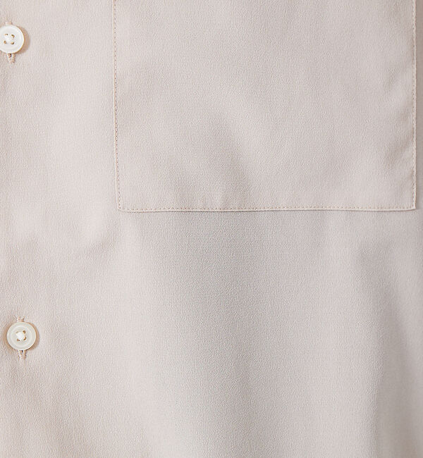 ABAHOUSE「WEB限定　ルーズオーバーオープンカラー開襟半袖シャツ」|シャツ・ブラウス|