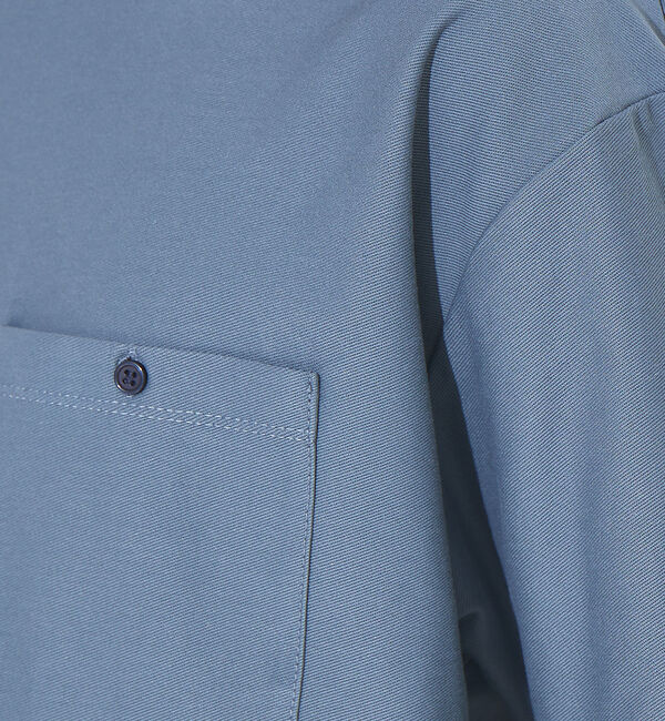 ABAHOUSE「カルゼ ワンボタン ポケット カラー Tシャツ」|Tシャツ・カットソー|