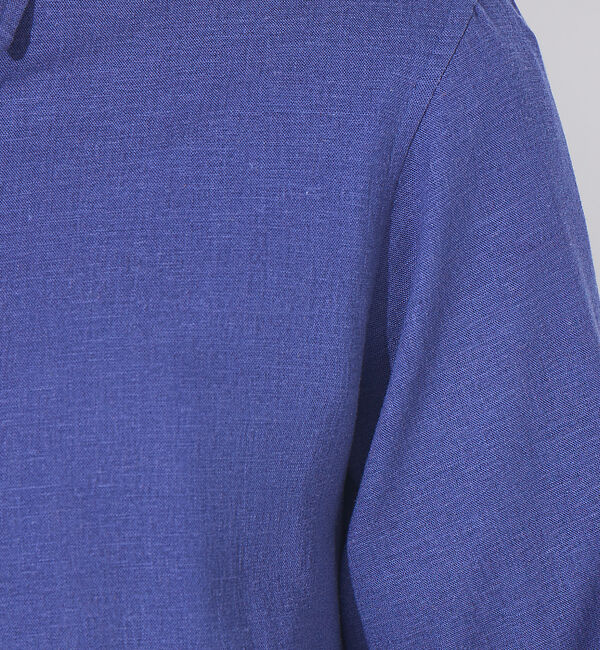 ABAHOUSE「【トロミリネン】スタンダード 長袖シャツ」|シャツ・ブラウス|