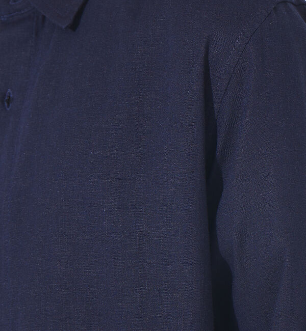 ABAHOUSE「【トロミリネン】スタンダード 長袖シャツ」|シャツ・ブラウス|