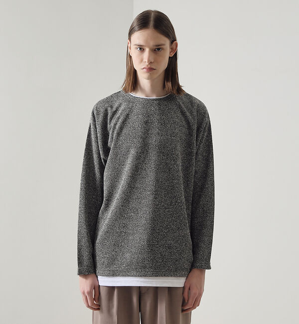 ABAHOUSE「メランジパイルフェイクレイヤード/ロングTシャツ」|Tシャツ・カットソー|