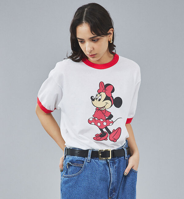 ABAHOUSE「【PENNYS / ペニーズ】VINTAGE mickey / minie /」|Tシャツ・カットソー|ホワイト系その他2