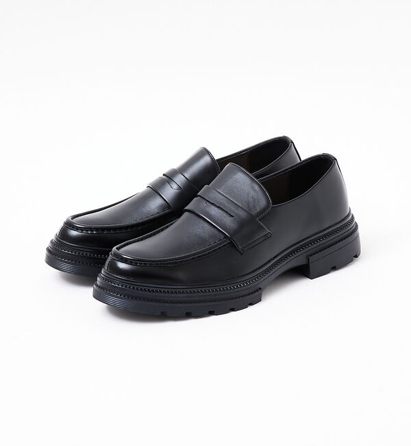 ABAHOUSE「【コイン/ビット】選べるBlack ローファーシリーズ」|スニーカー|ブラック系その他1