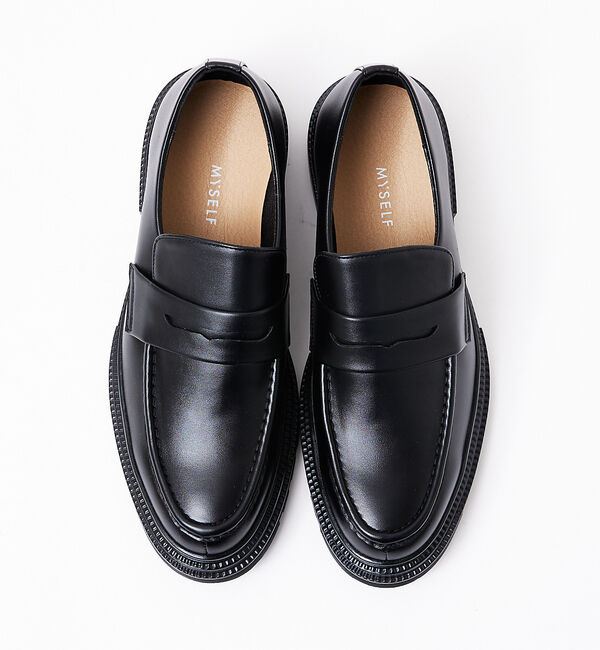 ABAHOUSE「【コイン/ビット】選べるBlack ローファーシリーズ」|スニーカー|