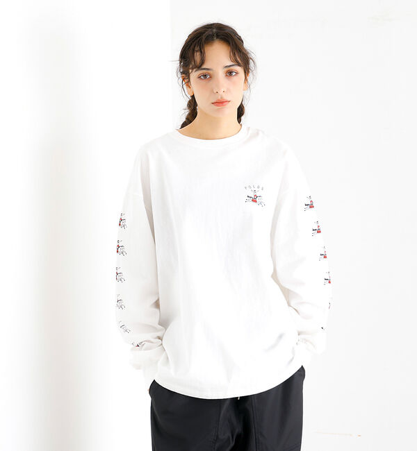 ABAHOUSE「【POLeR/ポーラー】HORSE L/S TEE/ロングTシャツ」|Tシャツ・カットソー|