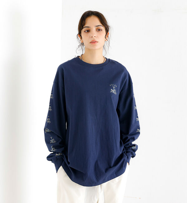 ABAHOUSE「【POLeR/ポーラー】HORSE L/S TEE/ロングTシャツ」|Tシャツ・カットソー|
