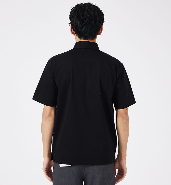 ABAHOUSE「シルケット天竺 ボタンダウン ポロシャツ」|ポロシャツ|