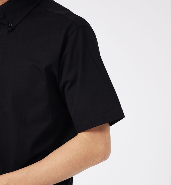 ABAHOUSE「シルケット天竺 ボタンダウン ポロシャツ」|ポロシャツ|