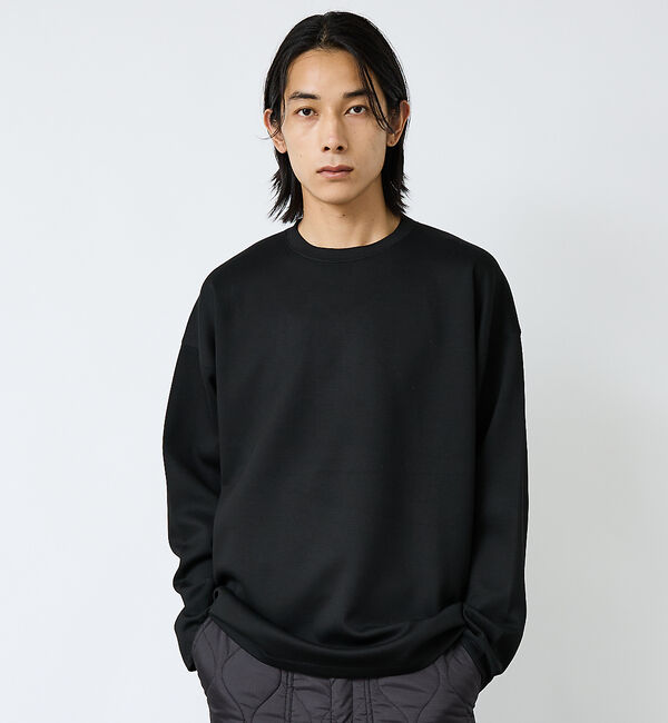 ABAHOUSE「【FORTUNA/フォルトゥナ】ECOTECコクーンシルエットロングTシャツ/ユ」|Tシャツ・カットソー|