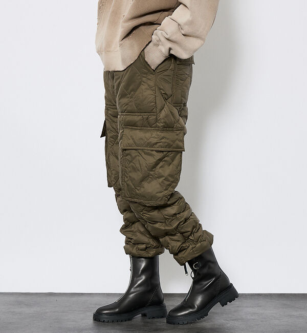ABAHOUSE「【TAION / タイオン】ミリタリー カーゴ ダウンパンツ/防寒/保温性/ユニ」|その他|