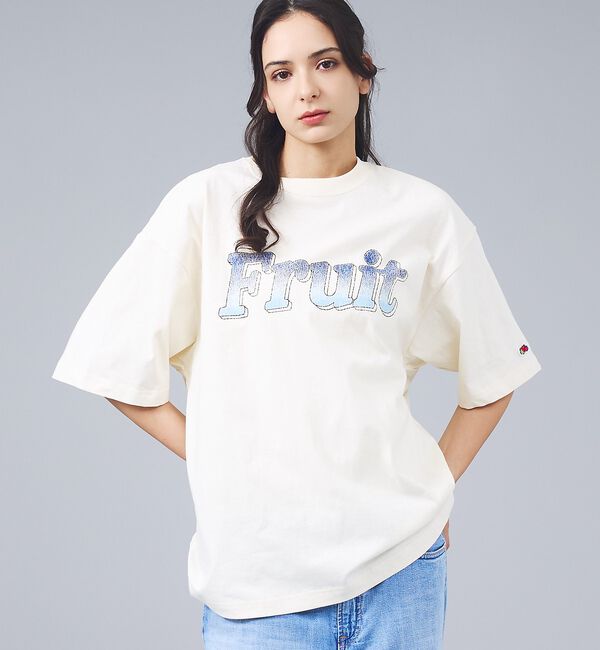 ABAHOUSE「【FRUIT OF THE LOOM/フルーツ・オブ・ザ・ルーム】FRUITロゴ」|Tシャツ・カットソー|
