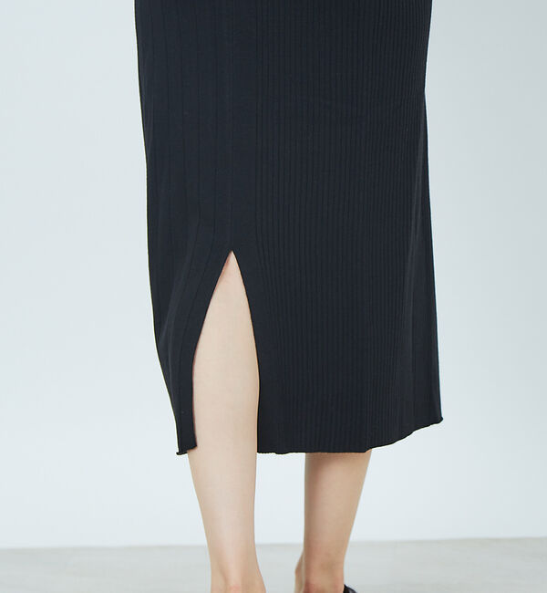 Rouge vif「アシンメトリータイトニットスカート」|スカート|