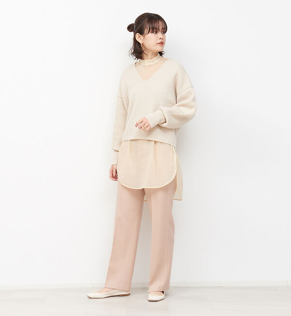 Rouge vif「フレアークロップドパンツ」|その他|