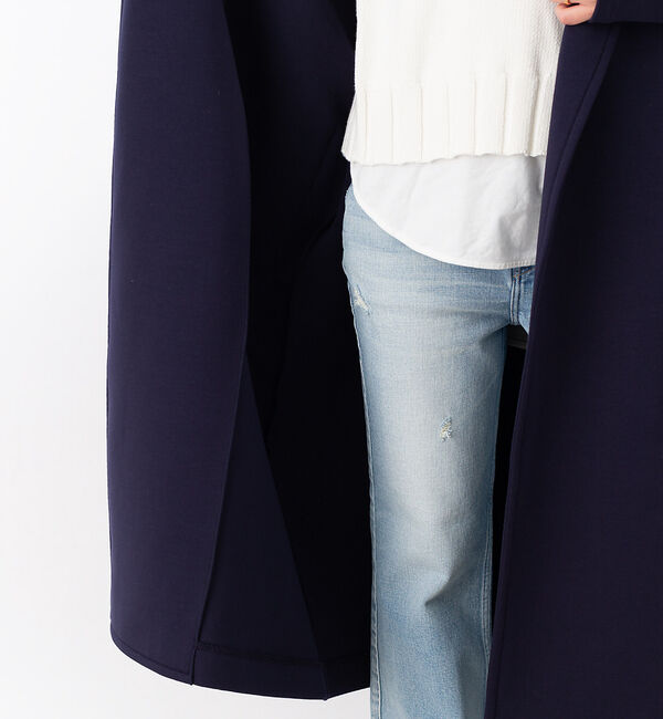 Rouge vif「ジャージートレンチコート」|トレンチコート|