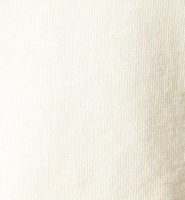 Rouge vif「【MICA&DEAL/マイカアンドディール】sheer knit polo sh」|シャツ・ブラウス|