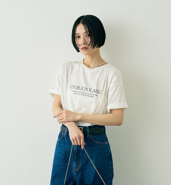 Rouge vif「ロゴTシャツ(ETOILE POLAIRE)」|Tシャツ・カットソー|