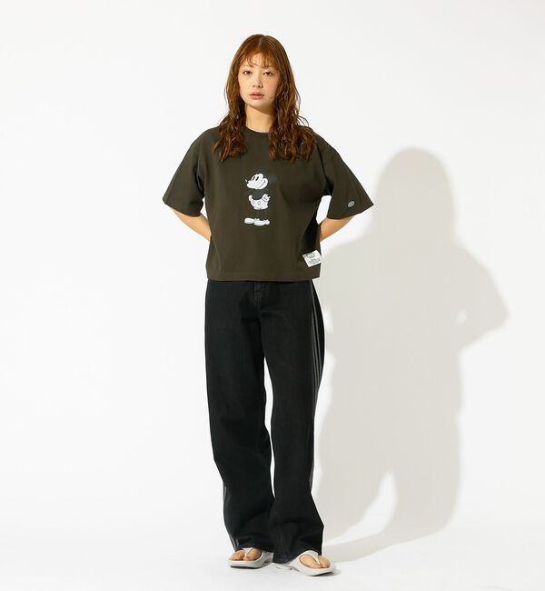 Rouge vif「【DISCUS/ディスカス】DISCUS&times;Disneyコラボ Tシャツ/半袖/デ」|Tシャツ・カットソー|