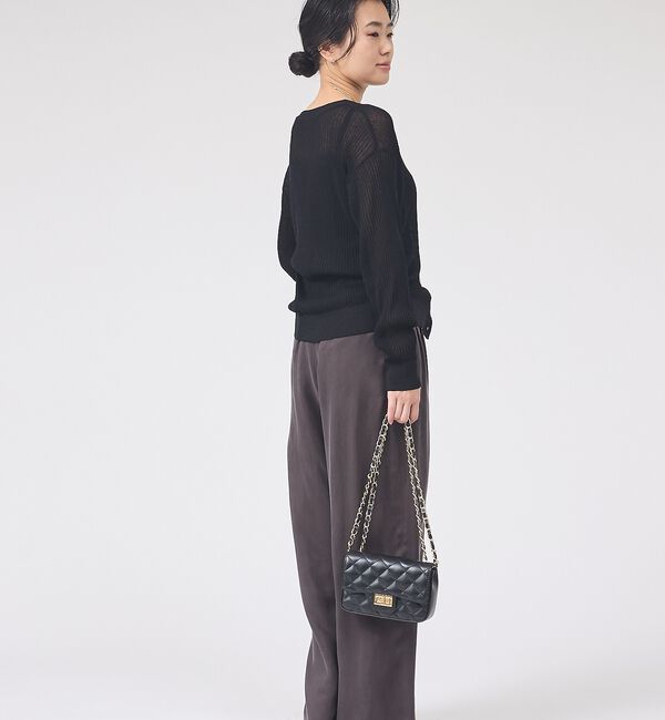 Rouge vif「【一部店舗限定】レースキャミ付きニットアンサンブル/カーディガン【予約】」|カーディガン|