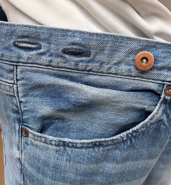 Rouge vif「【RED CARD/レッドカード】Wish ウィッシュ ワイドストレートデニム/」|デニム|