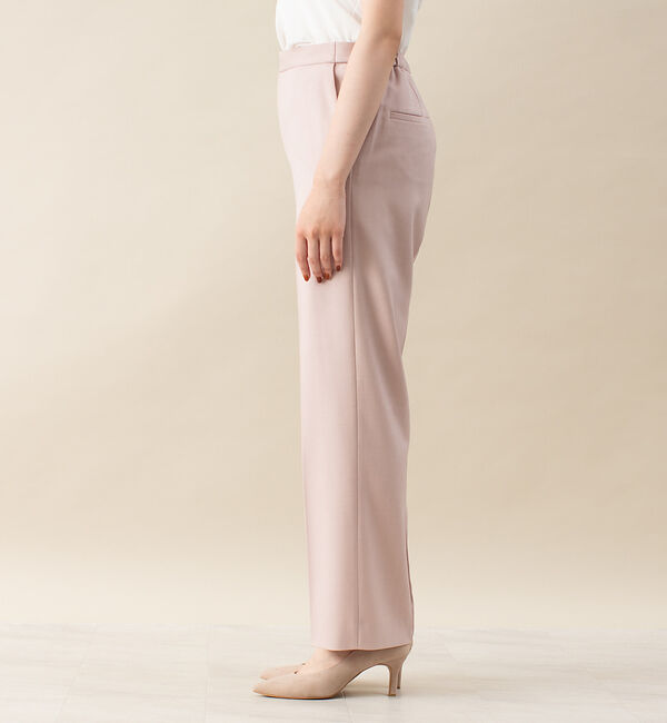 qualite「ブライトサージストレートパンツ(通常丈)」|その他|