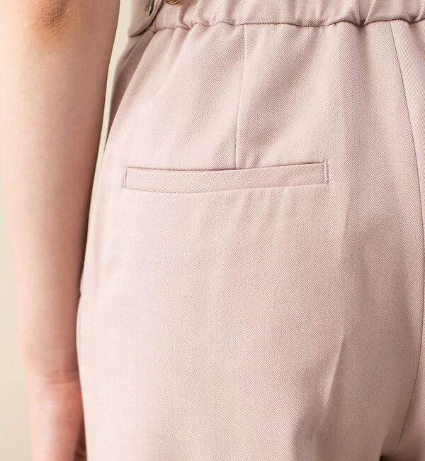 qualite「ブライトサージストレートパンツ(通常丈)」|その他|