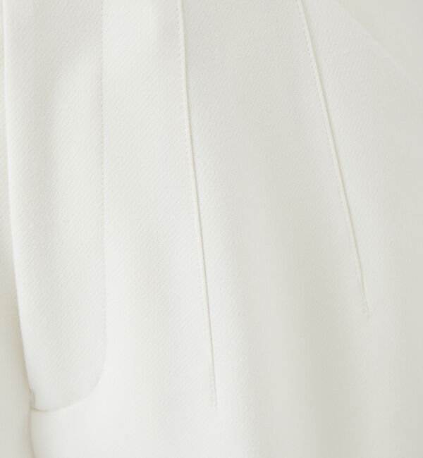 qualite「【新色登場】【セットアップ対応】ダブルクロスハイウエストテーパードパンツ」|その他|