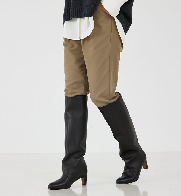 qualite「【REMME】ワイドミドルブーツ」|ショートブーツ|