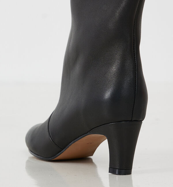 qualite「【REMME】ワイドミドルブーツ」|ショートブーツ|