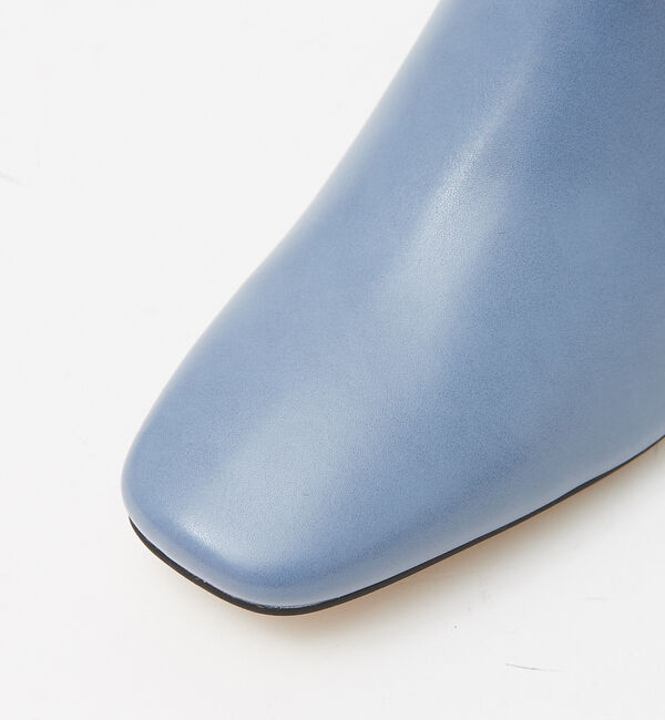 AU BANNISTER「【LAROUTE】スクエアトゥブーツ」|ショートブーツ|