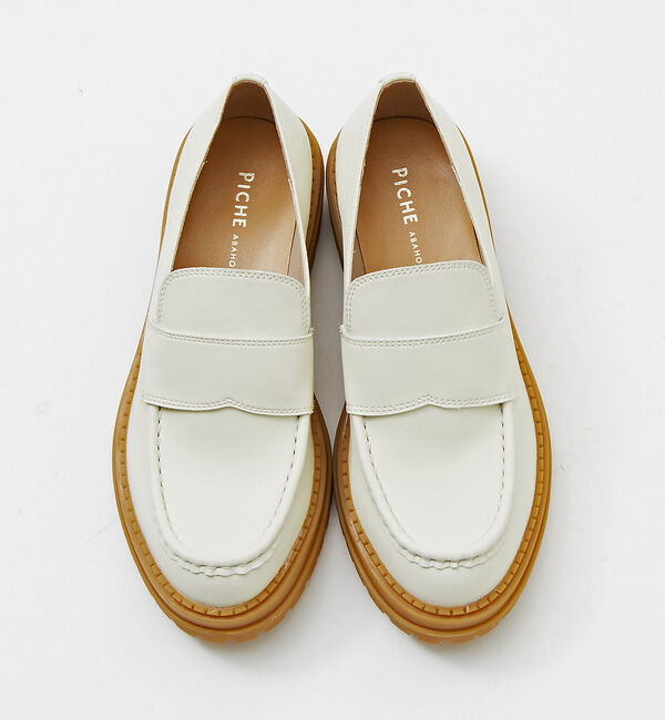 AU BANNISTER「【晴雨兼用】厚底ローファー」|ローファー|