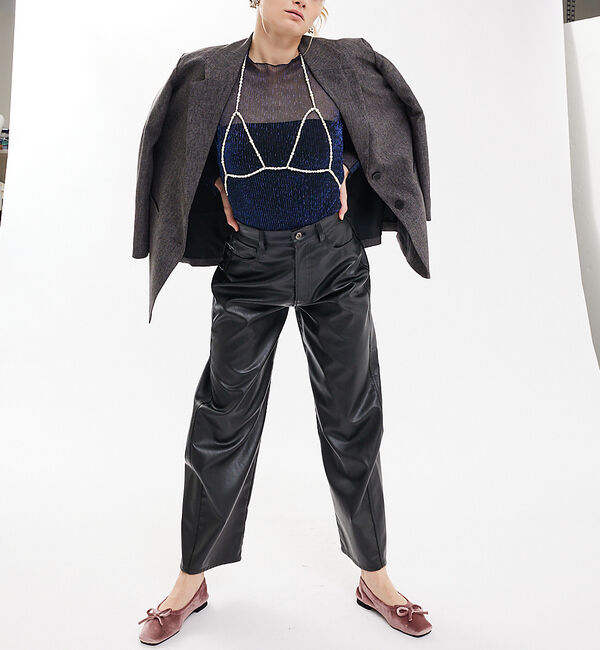 AU BANNISTER「【LAROUTE】ギャザーバレエシューズ」|バレエシューズ|