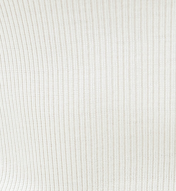 The Store by C' 「【COCUCA】ウォッシャブルシルクリブプルオーバー」|Tシャツ・カットソー|
