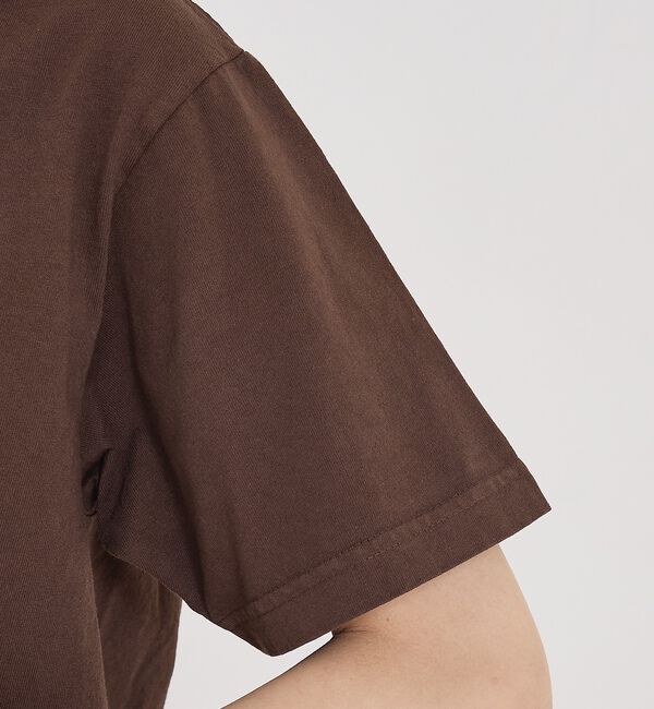 The Store by C' 「【Sporty&Rich】H&W Crest T-Shirt／ロゴTシャツ」|Tシャツ・カットソー|