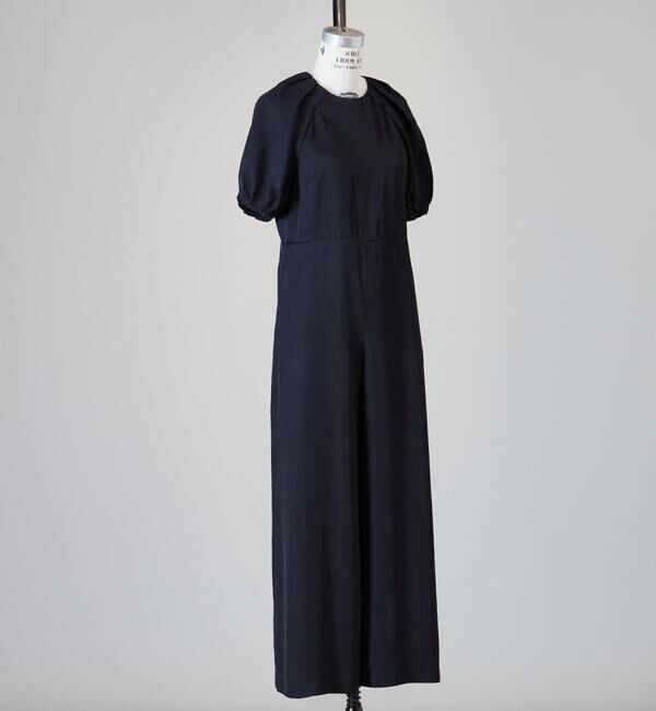 TIARA「パフスリーブドレスオールインワン」|その他|ブラック