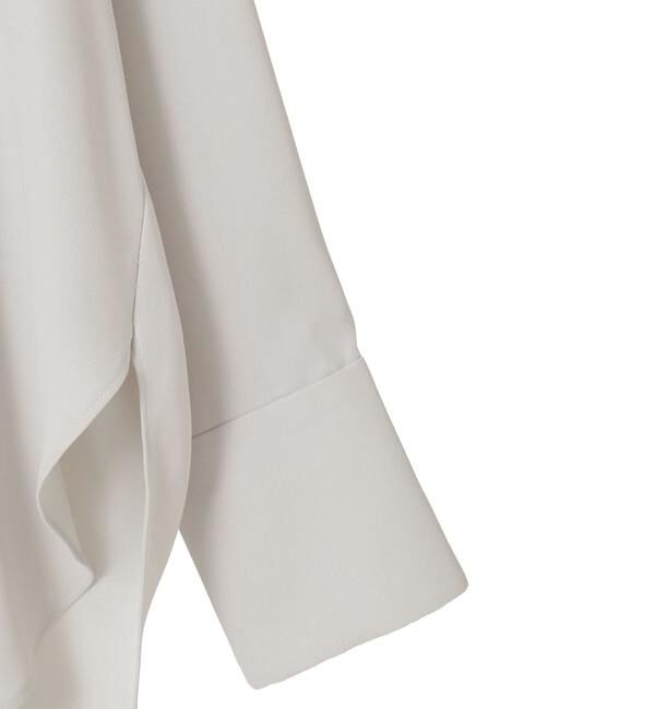 TIARA「バックサテンビッグシャツ（セットアップ可）」|シャツ・ブラウス|