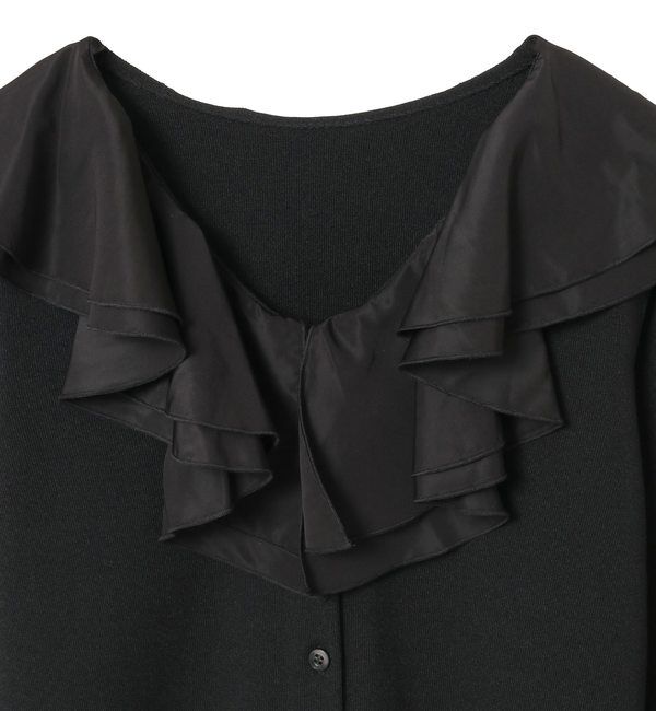 TIARA「フリルカラーカーディガン」|ニット・セーター|