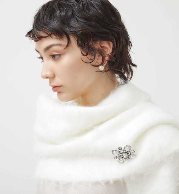 Liesse「モヘア混ボリュームストール」|ストール|