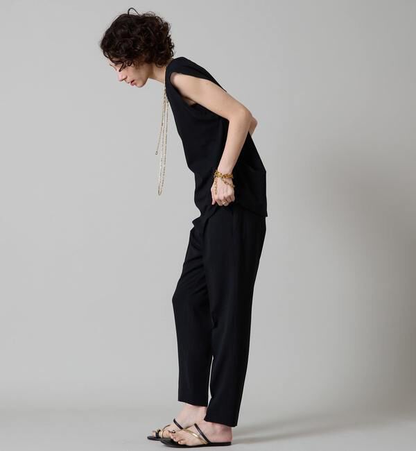 Liesse「ニット&times;カットソーコンビトップス」|ニット・セーター|