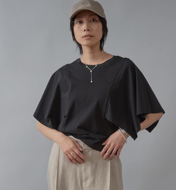 Liesse「ニットリブデザイントップス」|ニット・セーター|