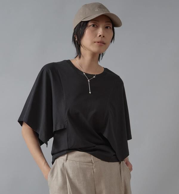 Liesse「ニットリブデザイントップス」|ニット・セーター|