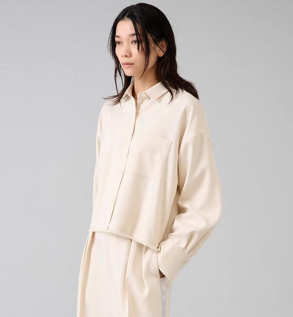 Liesse「クロップドシャツ」|シャツ・ブラウス|