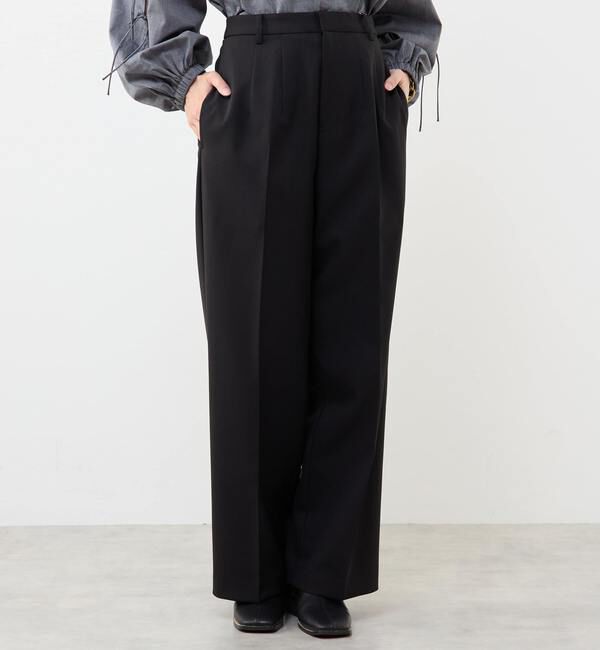 Soffitto「ウエスト後ろゴムストレートパンツ」|その他|