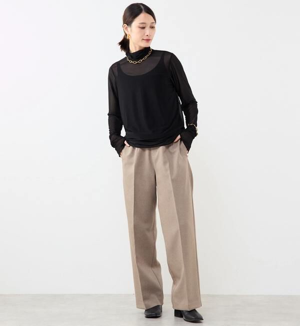 Soffitto「ウエスト後ろゴムストレートパンツ」|その他|
